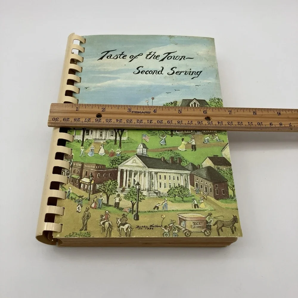 Vtg. 86 Lexington NC Charity League Cookbook Taste of the Town Recipes Americana